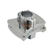 Zawiasy, okucia i inne akcesoria - Podwójny wspornik półki Ø25 chrom - miniaturka - grafika 1