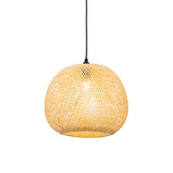 Lampy sufitowe - QAZQA Orientalna lampa wisząca zewnętrzna bambusowa IP44 - Rafael - miniaturka - grafika 1