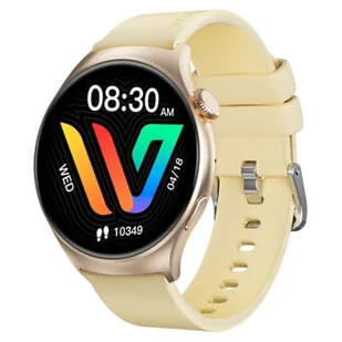 Weofly Curve Złoty - Smartwatch - miniaturka - grafika 1