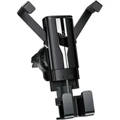 Uchwyty samochodowe do telefonów - Usams Uchwyt do kratki wentylacyjnej Gravity ZJ058ZJ01 USA000755 - miniaturka - grafika 1