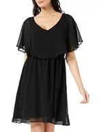 Sukienki - Naf Naf Damska sukienka Lazale, Czarny (Noir 625), 38 - miniaturka - grafika 1