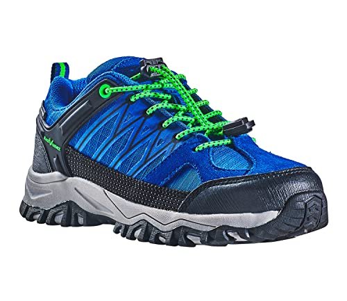 Black Crevice Dziecięce buty trekkingowe, niskie cięcie, wodoodporne buty trekkingowe, wysokiej jakości buty sportowe do aktywności na świeżym powietrzu, wyściełane buty trekkingowe dla dzieci z