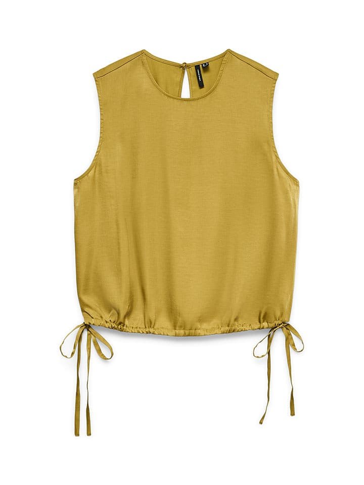 Vero Moda Bluzka w kolorze musztardowym