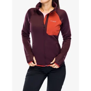 Bluza polarowa damska Columbia Triple Canyon Grid Fleece Full Zip - Odzież trekkingowa damska - miniaturka - grafika 1