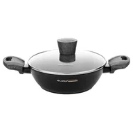 Garnki - Florina Garnek aluminiowy Bono 1,6 l czarny - miniaturka - grafika 1