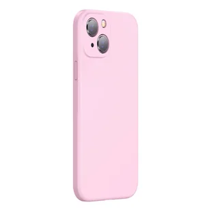 Baseus Liquid Gel Case silikonowe etui pokrowiec do iPhone 13 różowy (ARYT000904) - Etui i futerały do telefonów - miniaturka - grafika 19