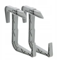 Donice - Uchwyt na doniczkę balkonową Mosjo szary, 2 szt. - miniaturka - grafika 1