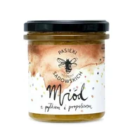 Miód - MIODZIARZE SP. Z O.O. NZ-AI PASIEKI SAD.MIÓD Z PYŁK/PROPOL. 430G - miniaturka - grafika 1