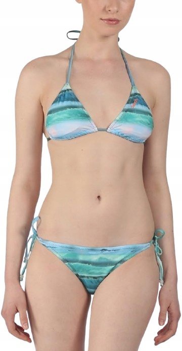 BENCH DAMSKA GÓRA OD BIKINI WIELOKOLOROWA WZORZASTA M J5A