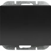 Wyłączniki światła i elektryczne - Łącznik Onyx schodowy czarny mat - miniaturka - grafika 1
