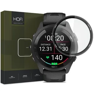 Szkło hybrydowe HOFI Hybrid Pro+ do Garmin Forerunner 265S Czarny - Akcesoria do smartwatchy - miniaturka - grafika 1