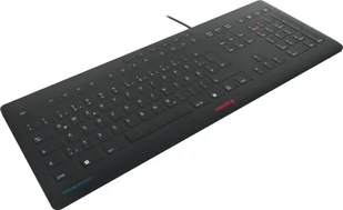 cherry STREAM PROTECT WIRED BE/BLACK AZERTY JK-8502BE-2 - Klawiatury - miniaturka - grafika 1