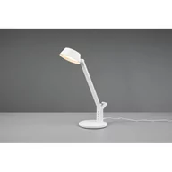 Lampy stojące - Trio Ava LED lampka biurkowa z portem USB biała 523090131 - miniaturka - grafika 1