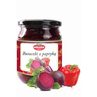 Zdrowa żywność - Gomar Pińczów Buraczki z papryką 470g - miniaturka - grafika 1