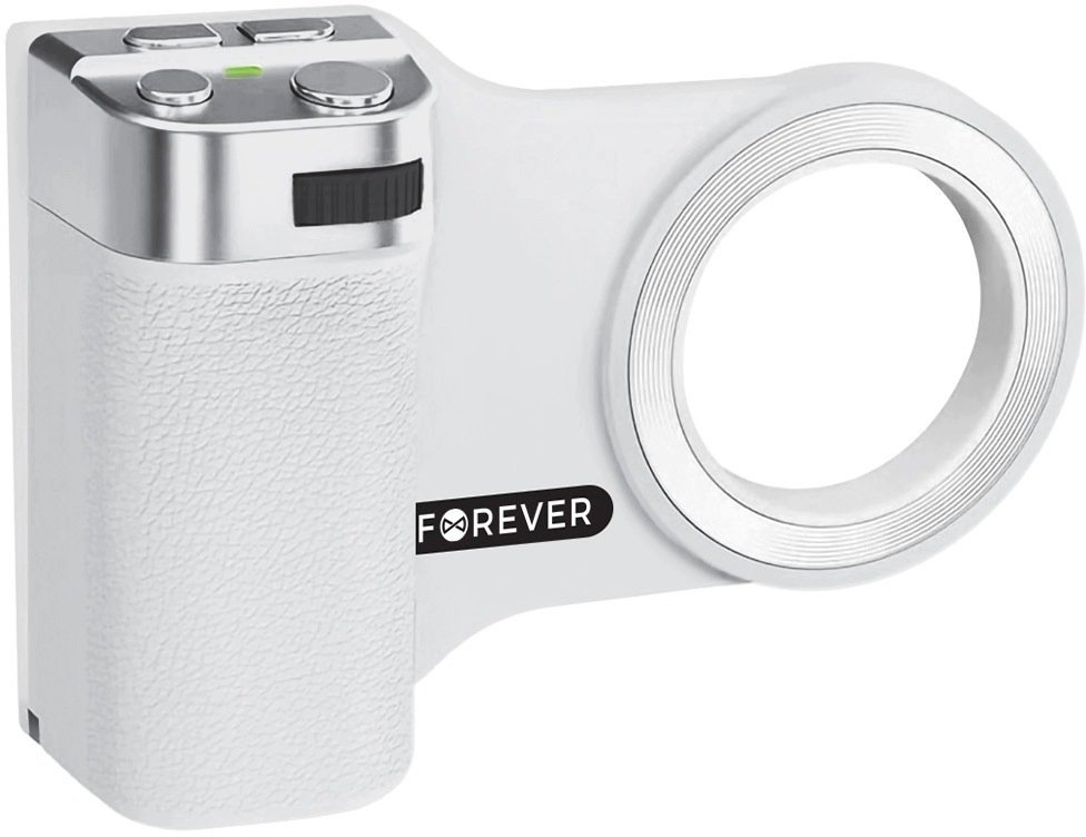 Selfie stick 4kom.pl Forever uchwyt do telefonu/selfie stick BT do MagSafe PHSS-100 biały GSM276124
