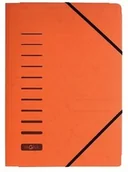 Teczki i skoroszyty - Teczka Preszpanowa Durable A4 Z Gumką Pomarańcz - miniaturka - grafika 1