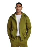 Bluzy męskie - G-STAR RAW Męska bluza z kapturem Premium Core Zip, Brązowy (Tobacco D16122-c235-248), M - miniaturka - grafika 1