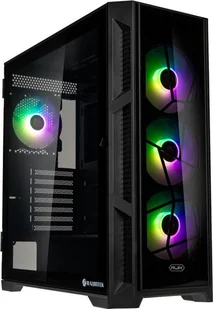 Obudowa Raijintek Ponos Ultra czarna - Obudowy komputerowe - miniaturka - grafika 1