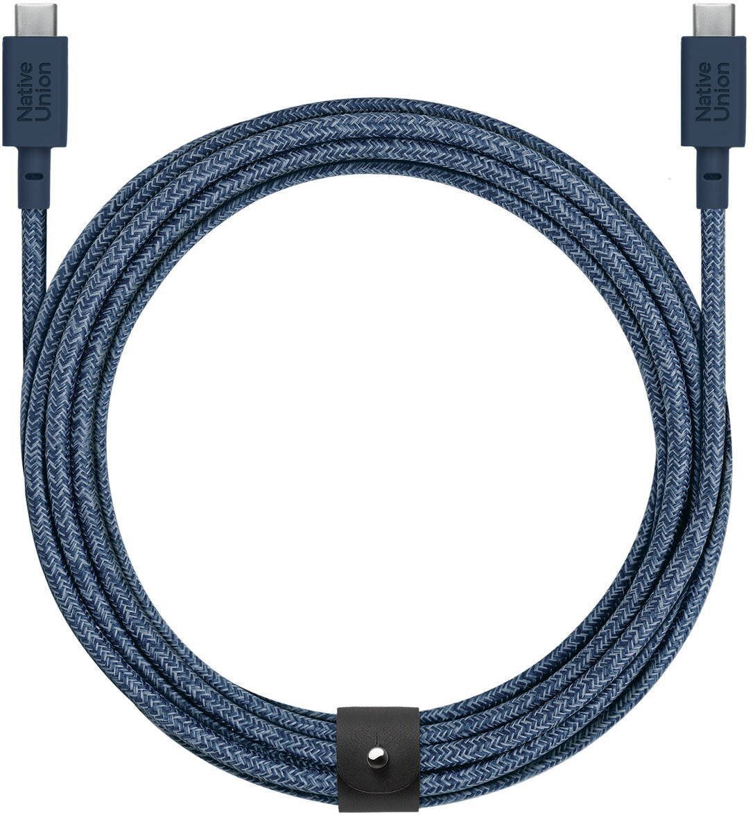 Native Union Belt Cable XL 100W - kabel USB-C - USB-C, 3 m navy