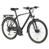 Rowery - Indiana X-Road 5.0 28 cali Męski Czarny 2022 - miniaturka - grafika 1