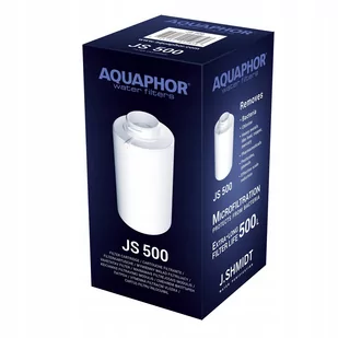 Wkłady filtrujące AQUAPHOR J.SHMIDT JS500 4 sztuki - Wkłady filtrujące - miniaturka - grafika 1