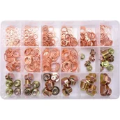 Uszczelki - YATO Zestaw gwintów i podkładek do miski olejowej, 534 cz. YT-06864 TOYA S.A. - miniaturka - grafika 1