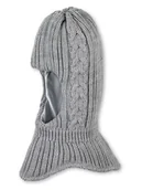 Czapeczki dla niemowląt - Sterntaler Kominiarka w kolorze szarym - miniaturka - grafika 1