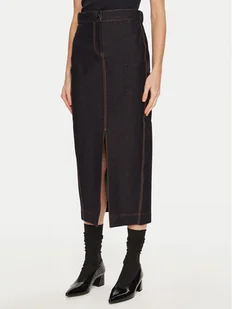 Max Mara Leisure Spódnica jeansowa Breda 2426776058 Granatowy Regular Fit - Spódnice - miniaturka - grafika 1