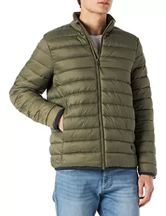 Springfield Męska kurtka Chaqueta Acolchada Básica, khaki, średni, XL - Kurtki męskie - miniaturka - grafika 1