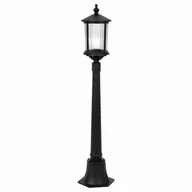 Lampy ogrodowe - Miami lampa stojąca ogrodowa 1xE27 czarna K-8222 - miniaturka - grafika 1