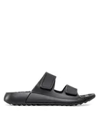 Klapki i japonki damskie - ECCO Klapki 2Nd Cozmo W 20682301001 Czarny - miniaturka - grafika 1