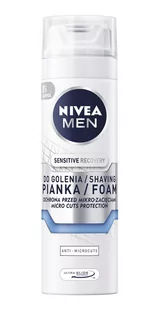 Nivea For Men ŁAGODZĄCA PIANKA DO GOLENIA SENSITIVE RECOVERY 200 ML 88562 - Kosmetyki do golenia - miniaturka - grafika 1