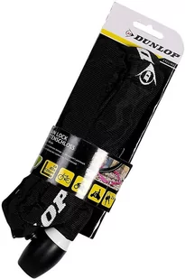 Dunlop Zapięcie rowerowe łańcuch z kluczykiem 120cm E-41698-ORA - Zabezpieczenia do roweru - miniaturka - grafika 1