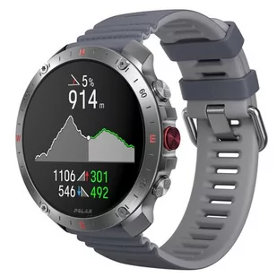 POLAR Grit X2 PRO S-L Srebrny/Szary - Smartwatch - miniaturka - grafika 1