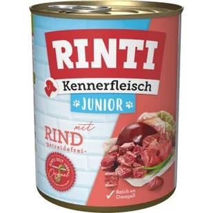 RINTI Kennerfleisch Junior Wołowina 12x800 g - Mokra karma dla psów - miniaturka - grafika 1