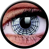 Soczewki kontaktowe - Maxvue Vision Crazy Lens - Spider, 2 szt moc 0.00 - miniaturka - grafika 1