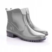 Kalosze damskie - Kalosze damskie szare Elke rozmiar 41 - miniaturka - grafika 1