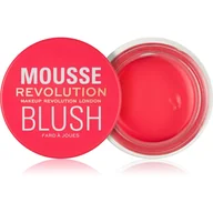 Róże do policzków - MAKEUP REVOLUTION MOUSSE RÓŻ DO POLICZKÓW GRAPEFRUIT CORAL 6G - miniaturka - grafika 1