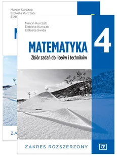 Pakiet Matematyka 4. Podręcznik i zbiór zadań do liceów i techników. Zakres rozszerzony - Elżbieta Kurczab, Elżbieta Świda, Marcin Kurczab - Matematyka - miniaturka - grafika 1