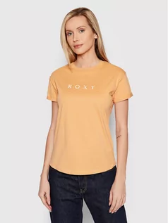 Koszulki sportowe damskie - Roxy T-Shirt Epic Afternoon ERJZT05385 Pomarańczowy Regular Fit - grafika 1