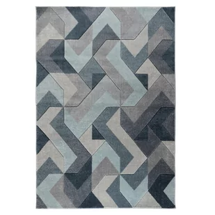 Niebiesko-szary dywan Flair Rugs Aurora, 160x230 cm - Dywany - miniaturka - grafika 1