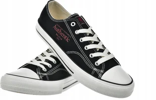 MĘSKIE TRAMPKI BIG STAR SHOES CZARNE TENISÓWKI NN174056 r. 41 - Trampki męskie - miniaturka - grafika 1