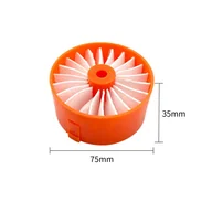 Filtry do odkurzaczy - Zestaw 4 filtrów do odkurzaczy bezprzewodowych Black & Decker BSV2020 BSV2020G BSV2020P Powerseries - miniaturka - grafika 1