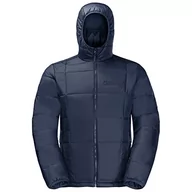 Kurtki męskie - Jack Wolfskin Męska kurtka Bergland Ins, niebieski (Night Blue), 3XL (DE) - miniaturka - grafika 1