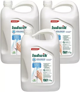 Zestaw Ludwik Płyn do mycia naczyń hipoalergiczny 5 kg 3 szt.  ! - Płyny do naczyń - miniaturka - grafika 1
