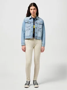 Wrangler Kurtka dżinsowa w kolorze błękitnym - Kurtki damskie - miniaturka - grafika 1