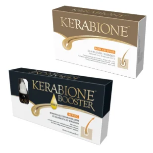 Kerabione + Kerabione Booster Oils - Włosy, skóra, paznokcie - miniaturka - grafika 1