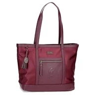 Torby na laptopy - El Potro Lana torba na laptopa 15.6", czerwony, 43,5x28x13 cm, poliester i PU, czerwony, Torba na laptopa - miniaturka - grafika 1