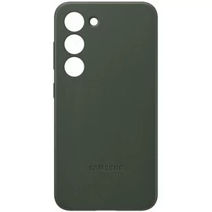 Samsung Etui Leather Cover do Galaxy S23 EF-VS911LGEGWW Zielony - Etui i futerały do telefonów - miniaturka - grafika 1