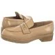 Mokasyny damskie - Loafersy Rubber Sole Loafer W/HW Ck Nude HW0HW01791 AB2 (CK312-b) Calvin Klein - miniaturka - grafika 1